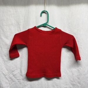 18 Month Childs Red Sweater